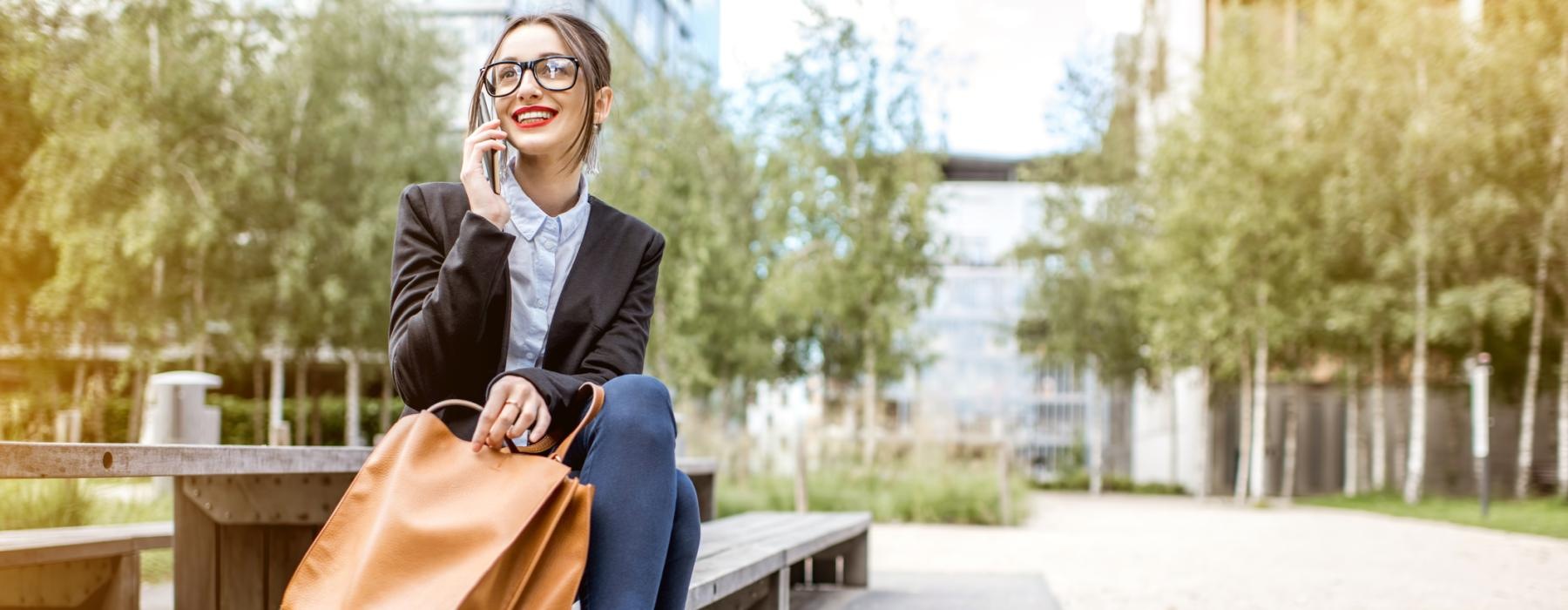 a person sitting on a bench